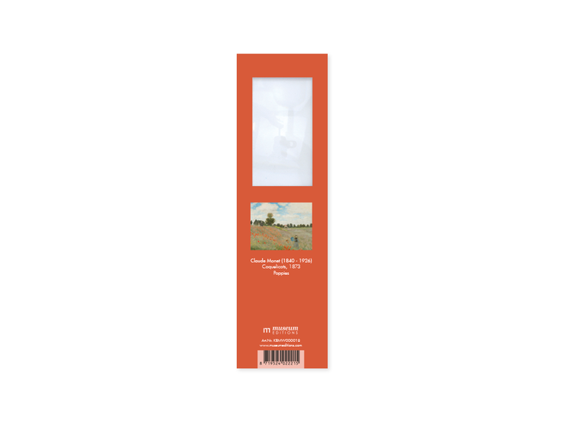 Magnifying Bookmark, Monet, Field with poppies