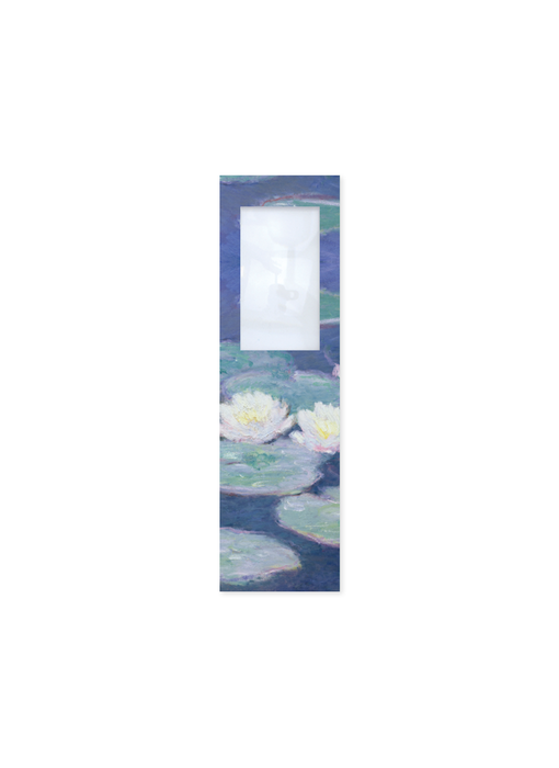 Magnifying Bookmark, Monet, Waterlilies , Effet du soir