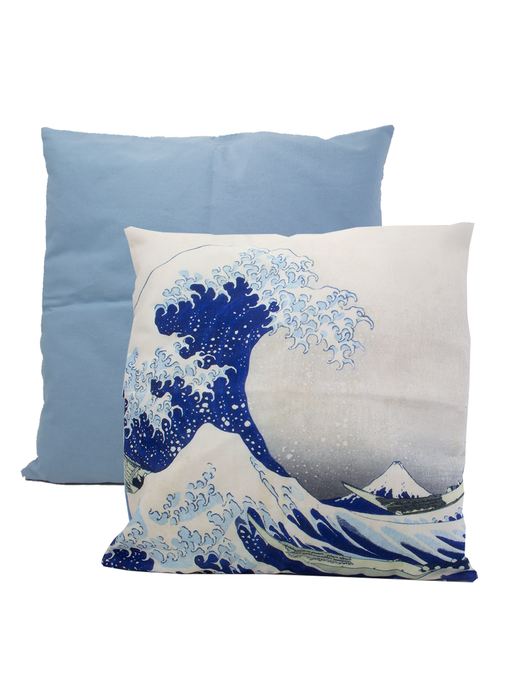 Cushion cover, 45x45 cm,  Hokusai, Great Wave