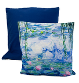 Cushion cover, 45x45 cm,  Monet, Waterlilies