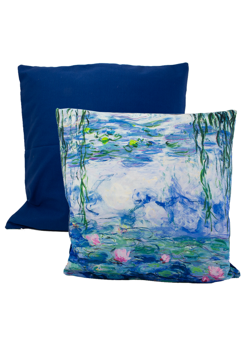 Cushion cover, 45x45 cm,  Claude Monet, Waterlilies