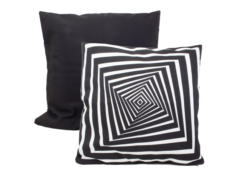 Cushion cover, 45x45 cm,  Optical pattern