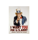 Carnet de croquis à couverture souple, World War I, I want you