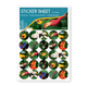 Stickersheet, Teylers Museum, Birdlife