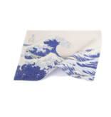 Lens cloth, 15 x 15 cm, Hokusai, Great Wave