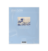 Lens cloth, 15 x 18 cm, Hokusai, Great Wave