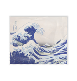 Lens cloth, 15 x 15 cm, Hokusai, Great Wave