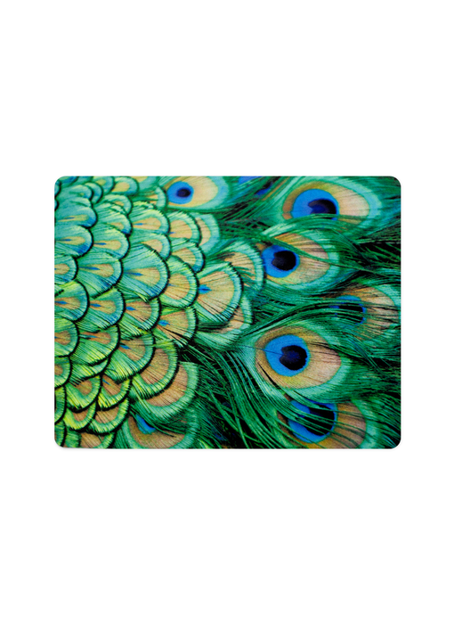 Mouse Pad, peacock feathers