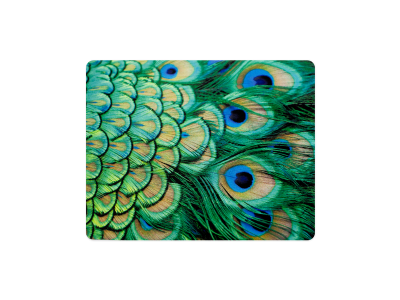 Mouse Pad,  peacock feathers