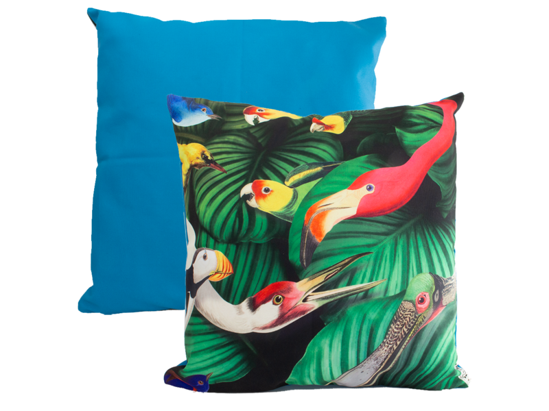 Cushion cover, 45x45 cm,  Teylers, Bird Life