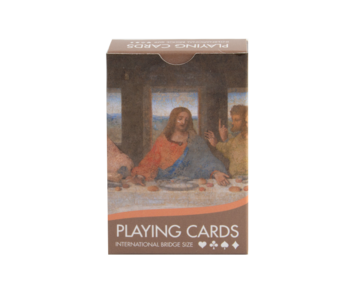 Jugando a las cartas,  Leonardo Da Vinci