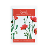 Postcard seed bag, Poppies