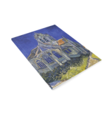 Carnet de croquis à couverture souple, Van Gogh Église d'Auvers sur Oise