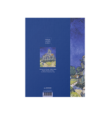 Softcover kunst schetsboek,  Van Gogh, Kerkje in Auvers-sur-Oise