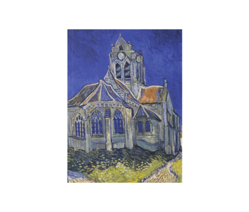 Diario del artista, Iglesia en Auvers-sur-Oise, Van Gogh