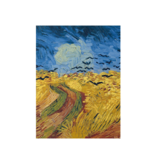 Artist Journal,  Vincent van Gogh, Wheatfield with crows, Auvers-sur-Oise