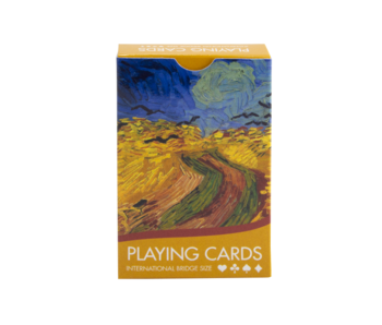 Cartes à jouer,  Van Gogh, Champ de blé avec corbeaux