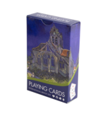 Jugando a las cartas, Iglesia en Auvers-sur-Oise, Van Gogh