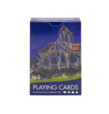 Jugando a las cartas, Iglesia en Auvers-sur-Oise, Van Gogh