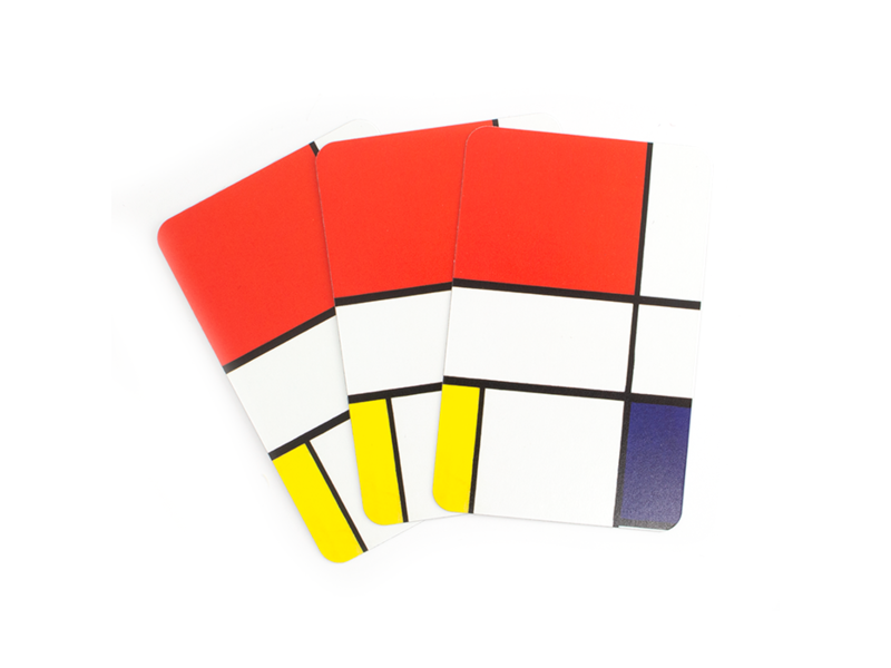 Cartes à jouer,  Piet  Mondriaan