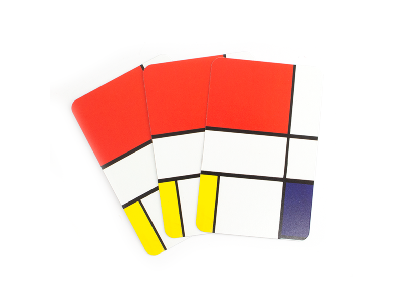 Speelkaarten,  Piet  Mondriaan