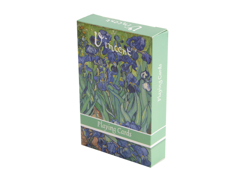 Cartes à jouer, Iris, Van Gogh