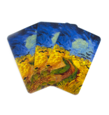 Cartes à jouer,  Van Gogh , Champ de blé avec corbeaux, Auvers-sur-Oise