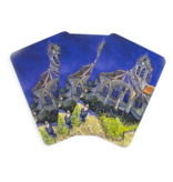 Cartes à jouer,  Van Gogh Église d'Auvers sur Oise