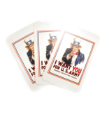 Playing cards , World War I, I want you