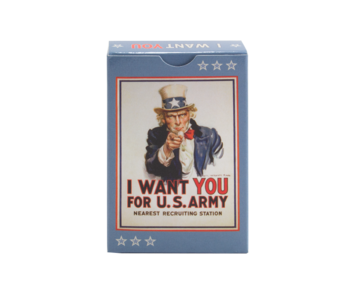 Playing cards, World War I, I want you