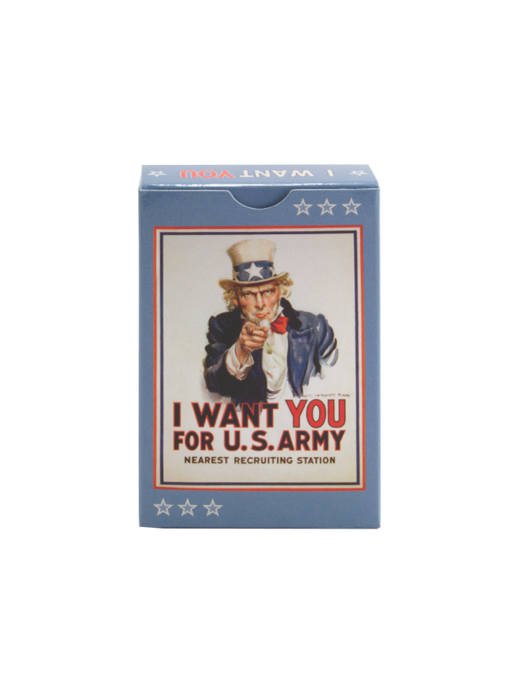 Jugando a las cartas, World War II, I want you