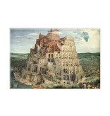 Magnet de réfrigérateur, Brueghel, Tour de Babel