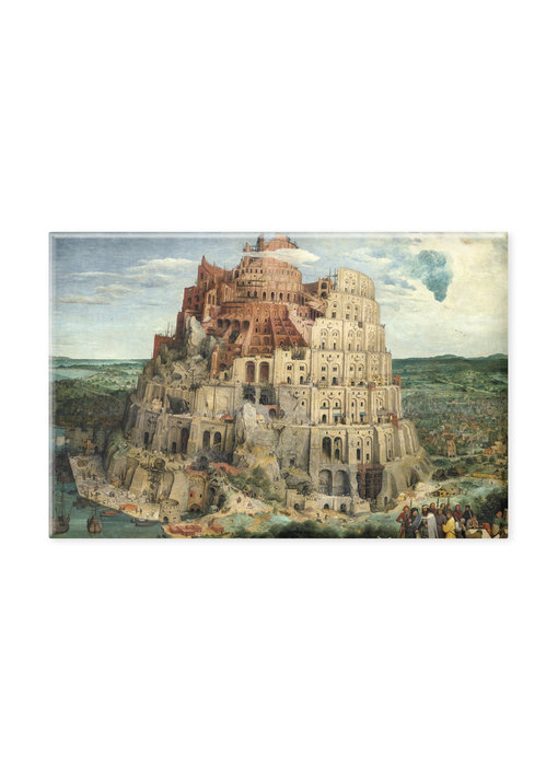 Magnet de réfrigérateur, Brueghel, Tour de Babel