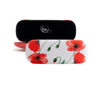 Funda de gafas, Amapolas