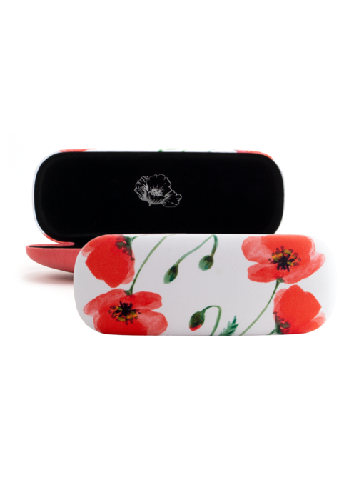 Funda de gafas, Amapolas