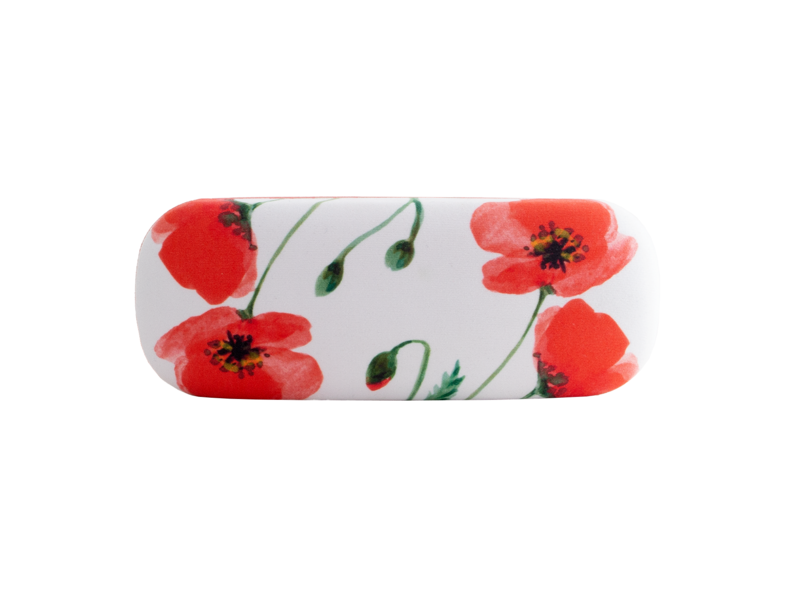 Funda de gafas, Amapolas