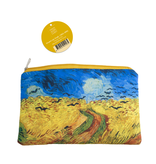 Beutel,  Weizenfeld mit Krähen, Van Gogh, Auvers-sur-Oise