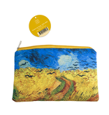 Pouch, Wheatfield with crows, Vincent van Gogh, Auvers-sur-Oise