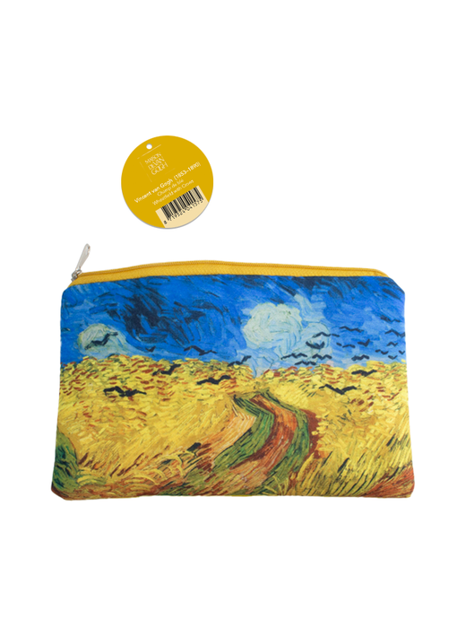 Pouch, Wheatfield with crows, Vincent van Gogh