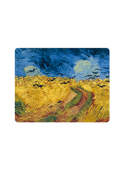 Mauspad, Weizenfeld mit Krähen, Van Gogh