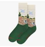 Chaussettes d'art, taille v, Monet, Champ de coquelicots