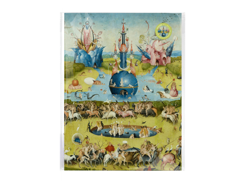 Reproduktion A3, Hieronymus Bosch, Jardín de las delicias