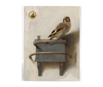 Mini  Poster A3, Der Stieglitz, Carel Fabritius