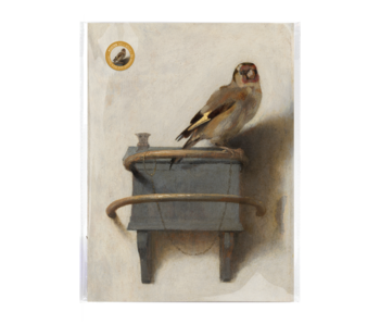Mini  Poster A3, Goldfinch, Carel Fabritius