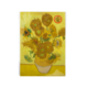 Mini cartel A4, Vincent van Gogh, Girasoles