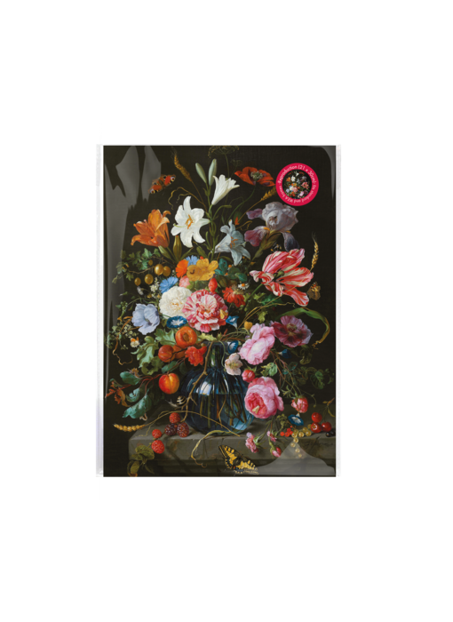 Poster, Mini A4, De Heem, Vase mit Blumen