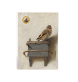 Mini  Poster A4,  Carel Fabritius, Het Puttertje