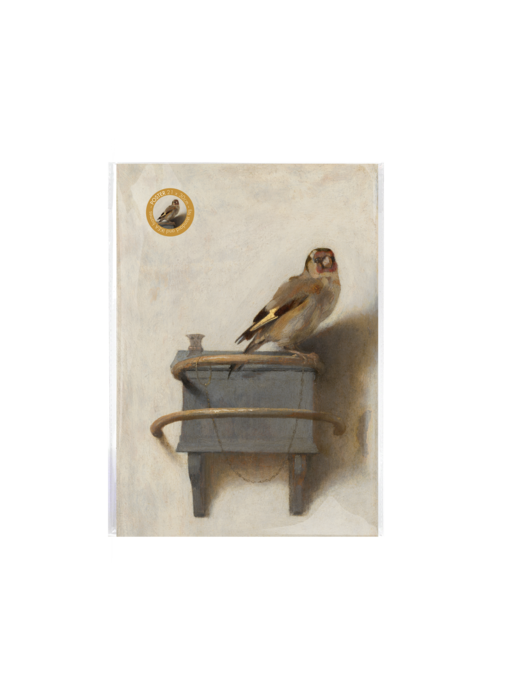 Mini  Poster A4,  El jilguero, Carel Fabritius