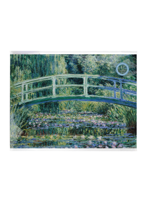 Affiche A3, Monet, pont japonais