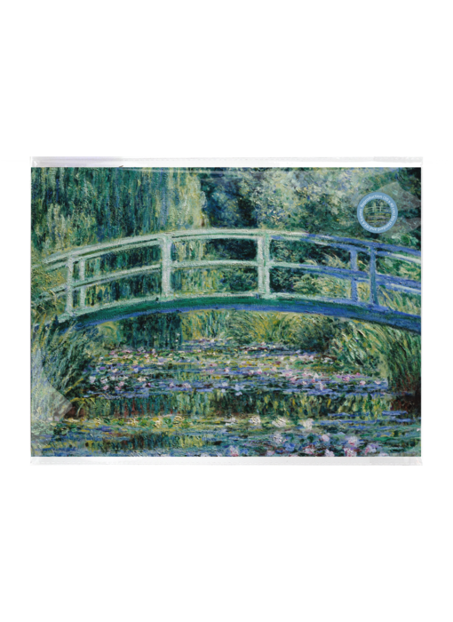 Poster A3, Monet,  Japanse brug